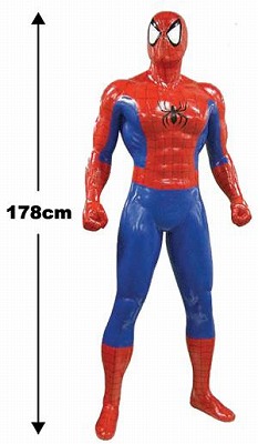 おもちゃ&フィギュア予約情報 ～SPIDER-MAN/ ライフサイズ スパイダーマン スタンディング verは超ビックサイズ～(購入 通信販売